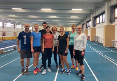 HSV-Athleten beim TTV-Breitensport-Lauftraining in Jena